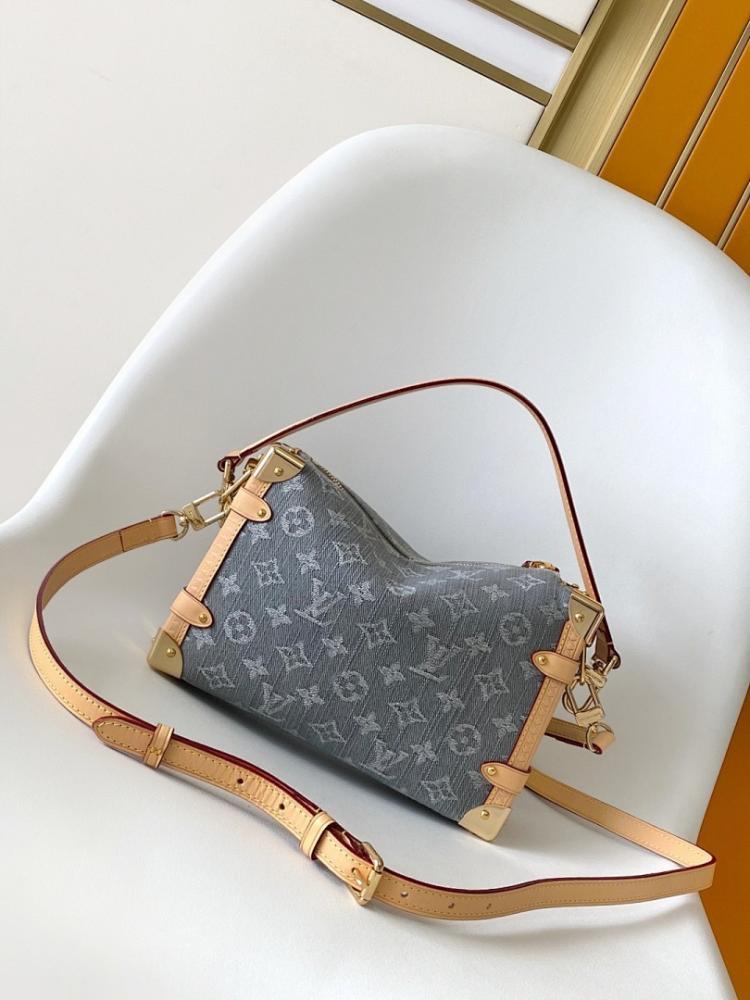 Stylish Refined Monogram Leather Top Handle Bag