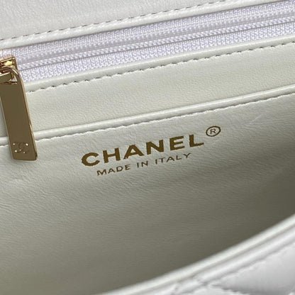 Leather Top Handle Bag