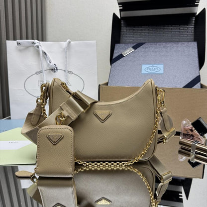 Nylon Hobo Bag