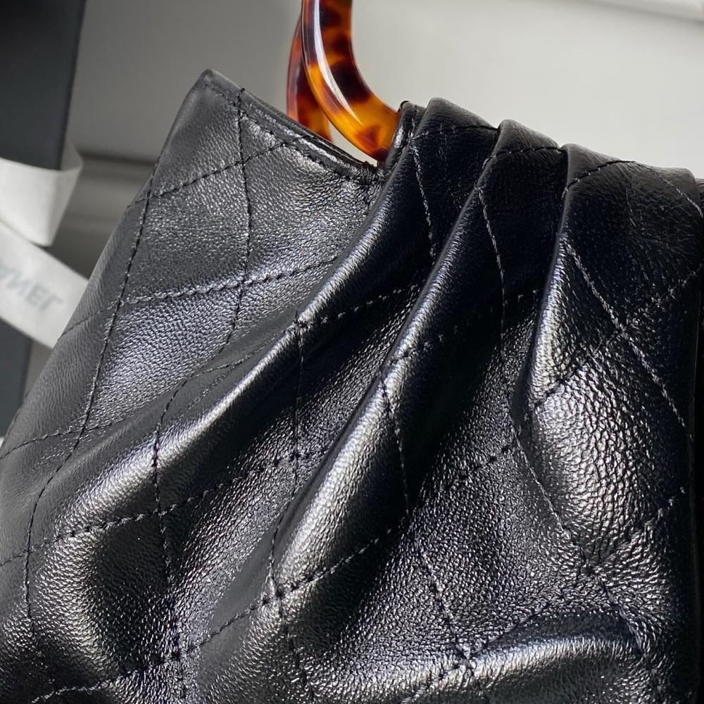 Leather Bucket Bag