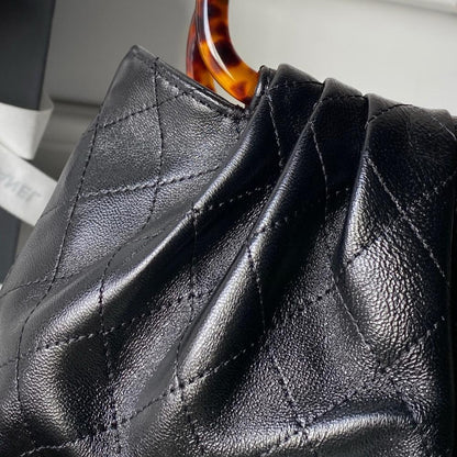 Leather Bucket Bag