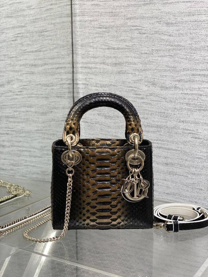 Arco Leather Top Handle Bag