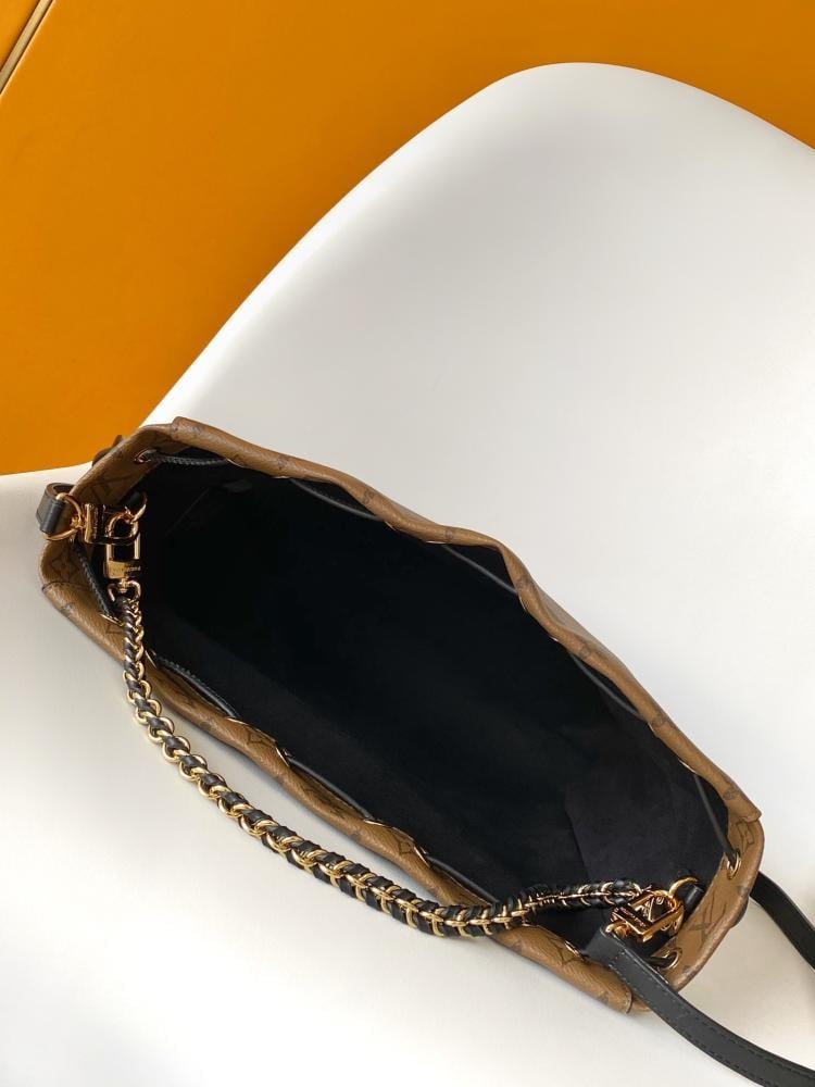 Woven Leather Top Handle Bag
