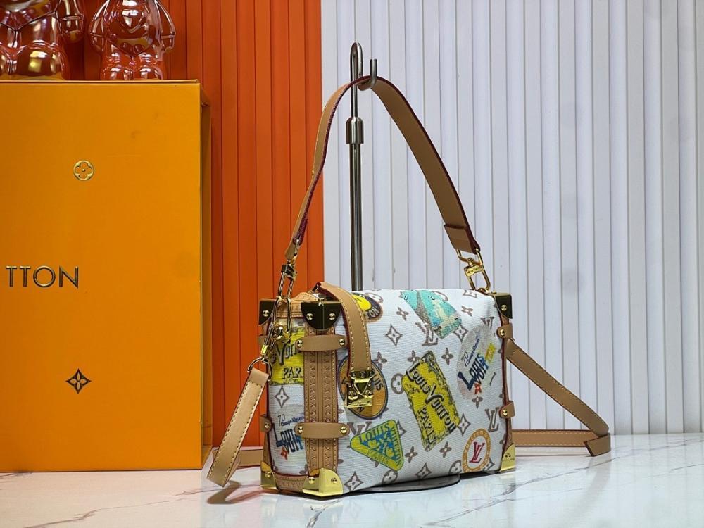 Modern Stylish Monogram Calfskin Travel Bag