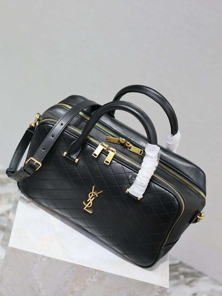 Modern Leather Travel Bag