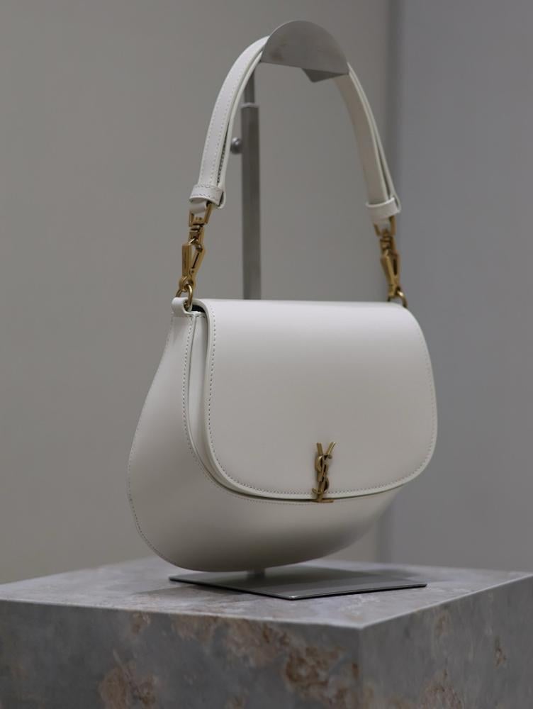Elegant Refined Calfskin Shoulder Bag