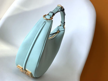 Gold Top Handle Bag