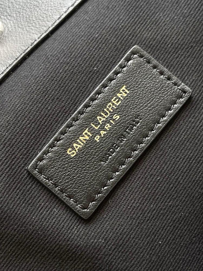 Modern Lambskin Top Handle Bag