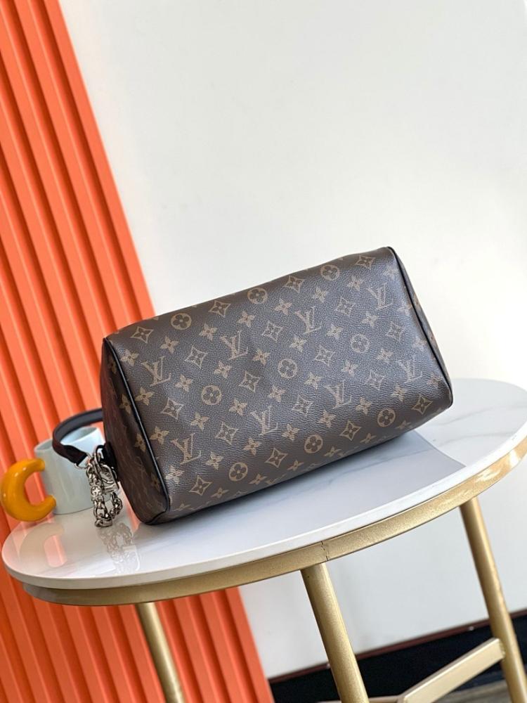 Modern Premium Leather Top Handle Bag