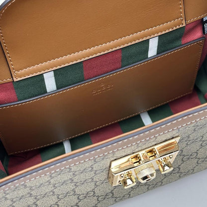 Luxury Leather Top Handle Bag