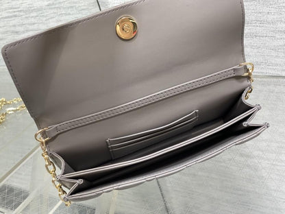 Classic Leather Top Handle Bag