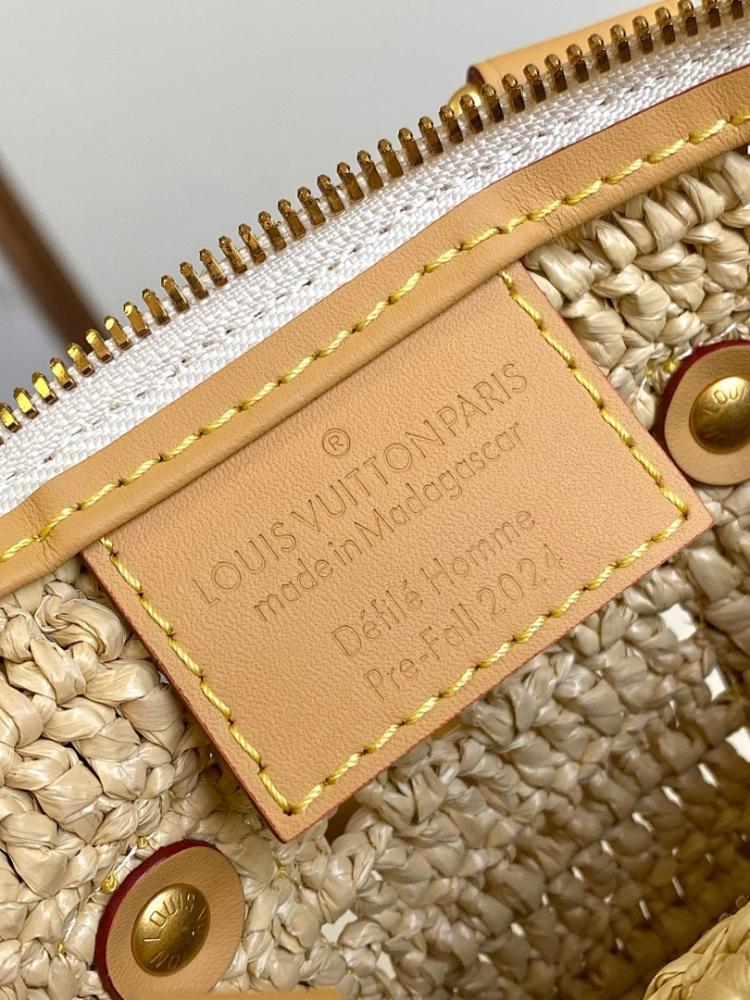 Luxury Elegant Woven Raffia Top Handle Bag – Special Edition