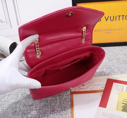 Modern Embroidered Shoulder Bag