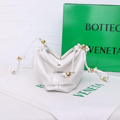 Modern Luxury Gold Leather Shoulder Bag
