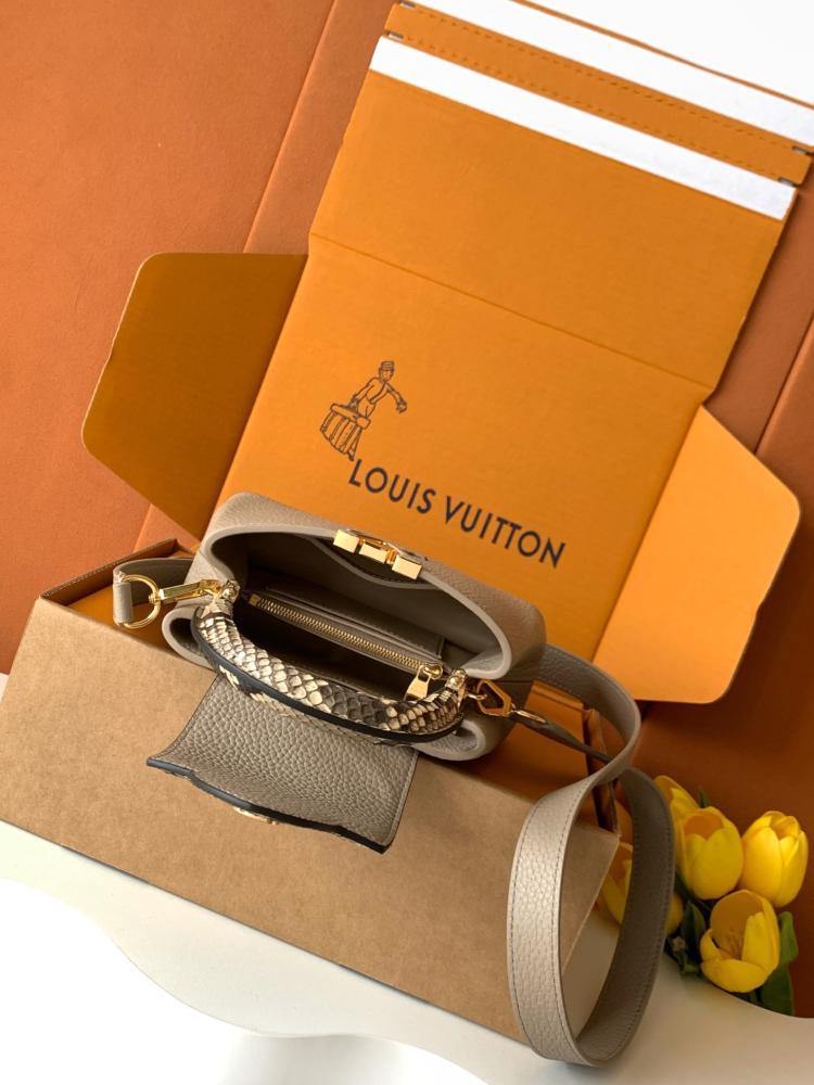 Embroidered Leather Top Handle Bag