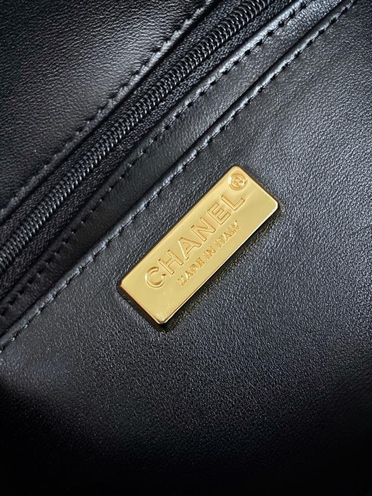 Black Top Handle Bag