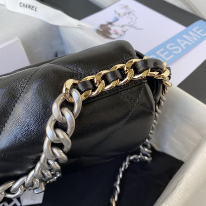 Silver Quilted Shoulder Bag