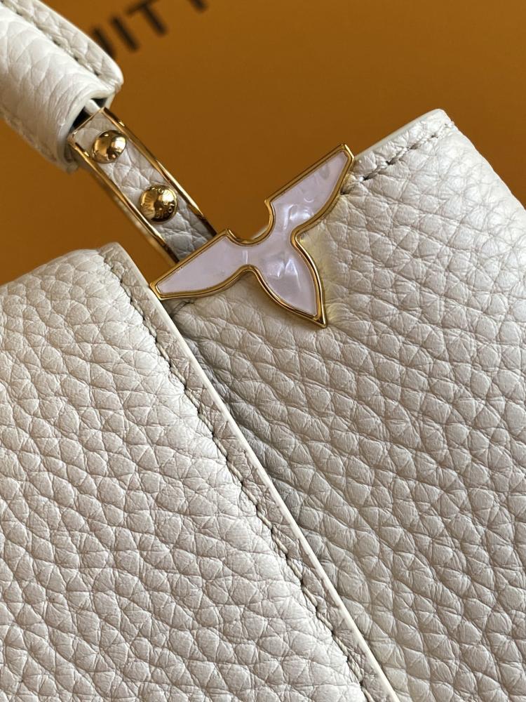Calfskin Top Handle Bag