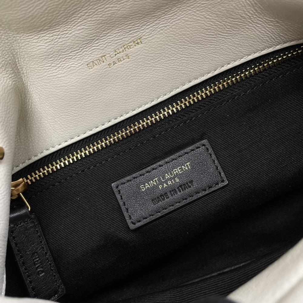 White Leather Shoulder Bag