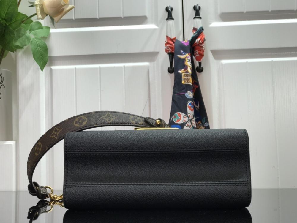 Leather Top Handle Bag