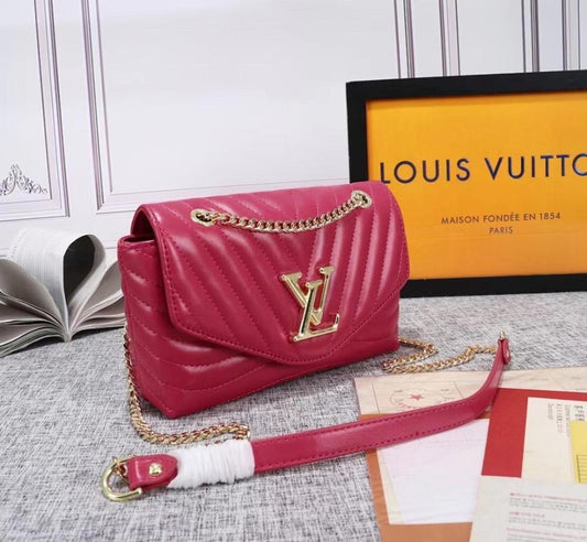 Modern Embroidered Shoulder Bag