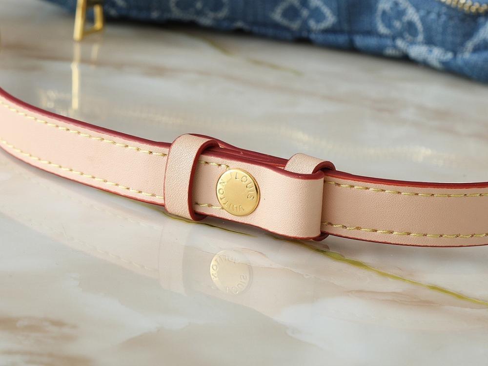 The Pouch Monogram Leather Shoulder Bag