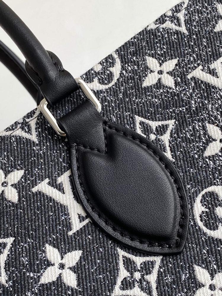 Elegant Refined Denim Tote Bag