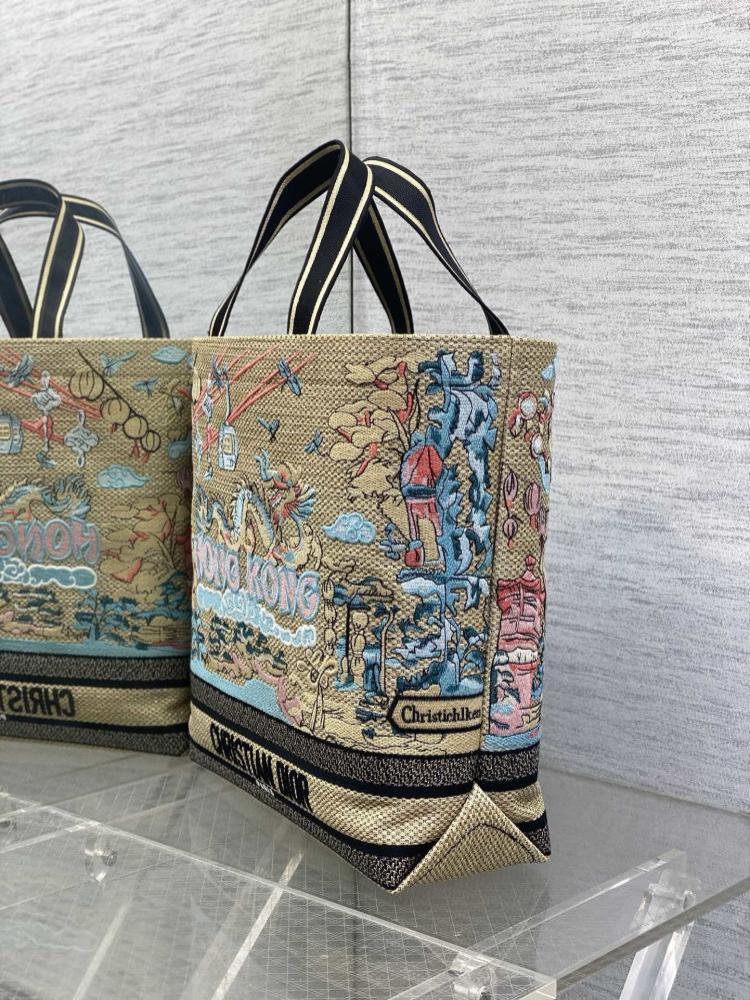 Embroidered Top Handle Bag