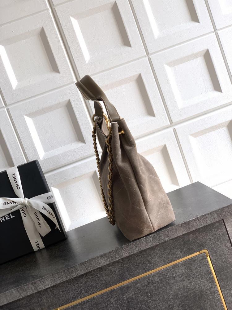 Suede Hobo Bag