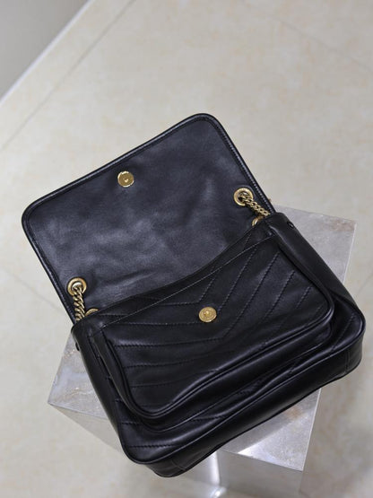 Leather Top Handle Bag