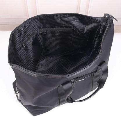 Modern Italian-Inspired Nylon Shoulder Bag