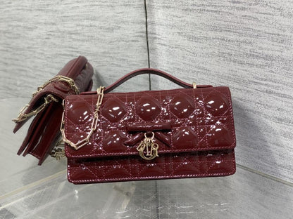 Lambskin Top Handle Bag