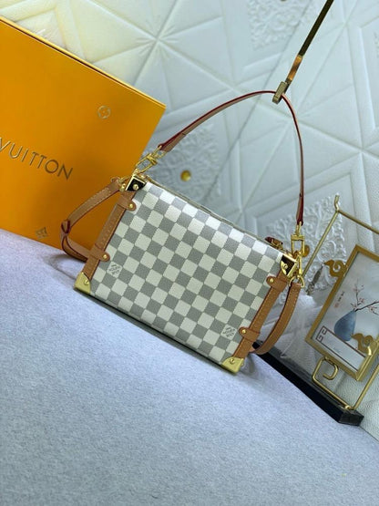 Classic Luxury Canvas Shoulder Bag