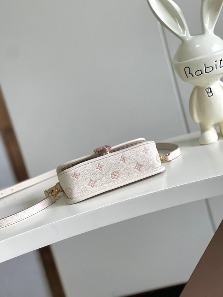 Diane Monogram Leather Shoulder Bag