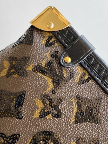 Gold Shoulder Bag
