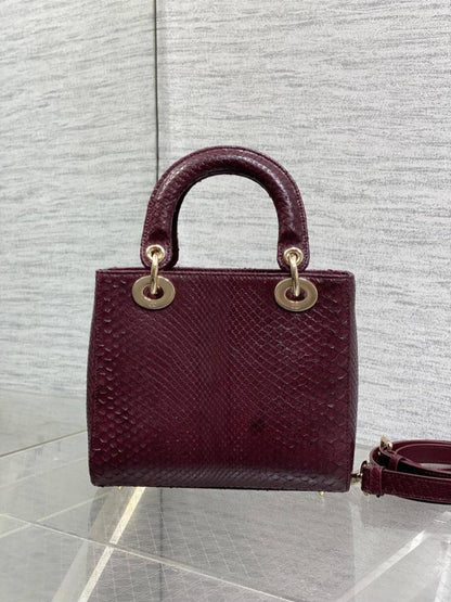 Alma Leather Top Handle Bag