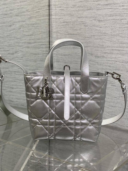Calfskin Top Handle Bag