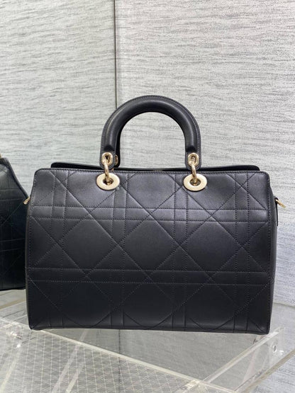 Leather Top Handle Bag
