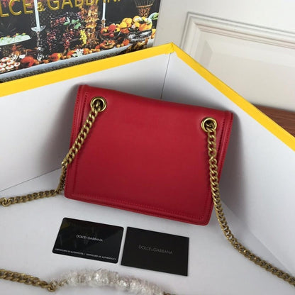 Italian-Inspired Luxury Leather Shoulder Bag