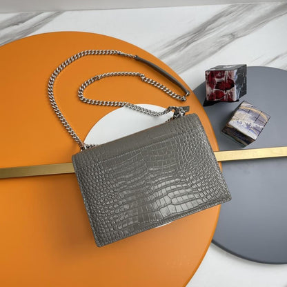 Classic Leather Top Handle Bag