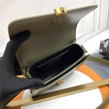 Luxury Leather Top Handle Bag