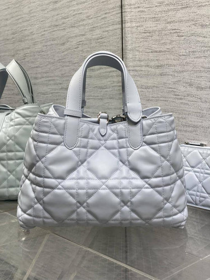 Calfskin Top Handle Bag