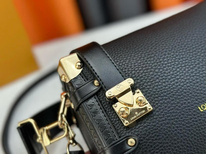 Classic Modern Calfskin Shoulder Bag