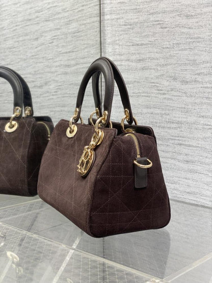 Leather Top Handle Bag