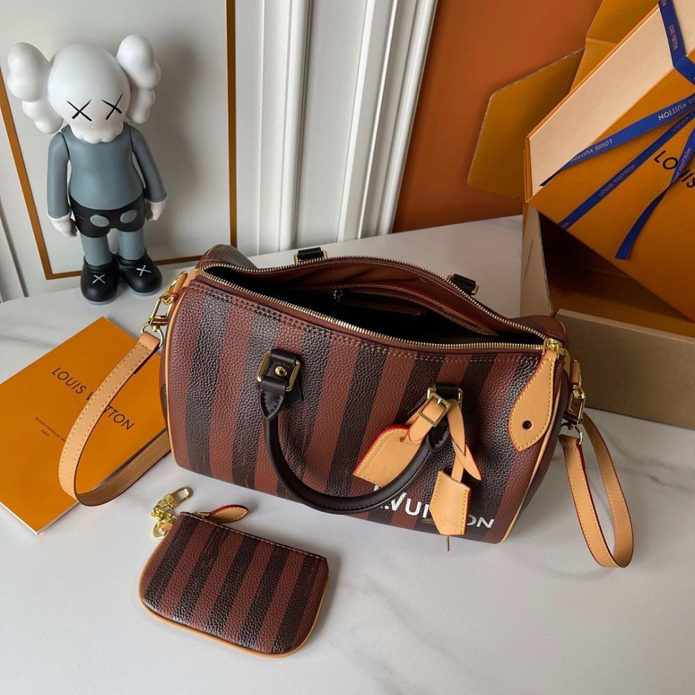 Speedy P9 Bandouliere Monogram Calfskin Bag
