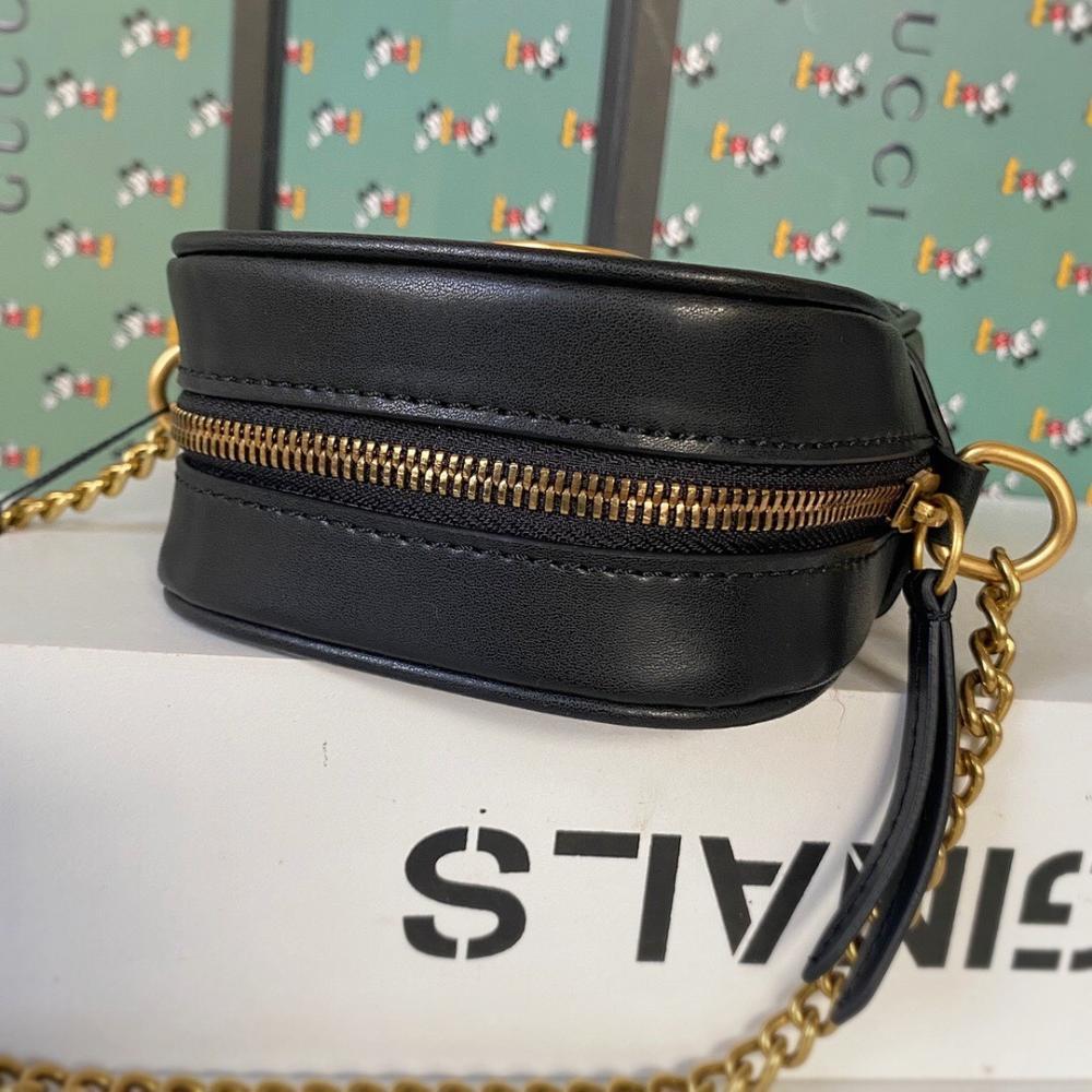 Alma Black Quilted Leather Shoulder Bag