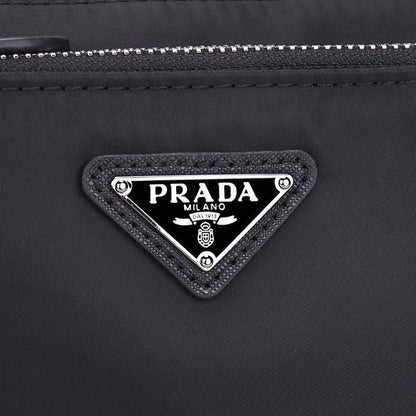 Elegant Refined Nylon Shoulder Bag