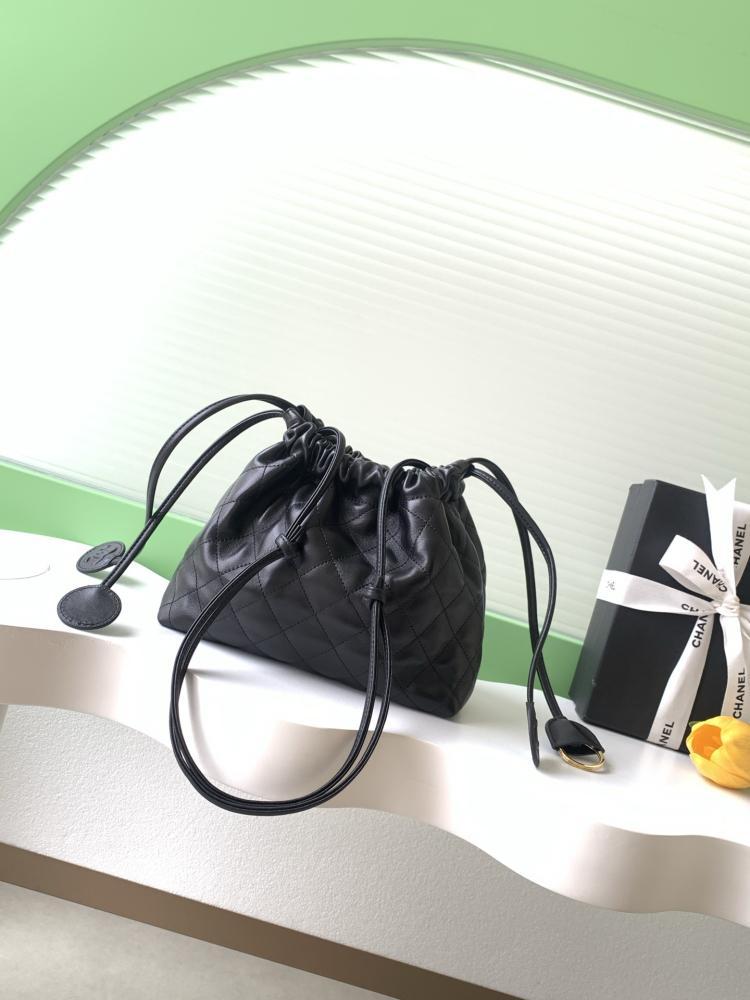 Leather Bucket Bag