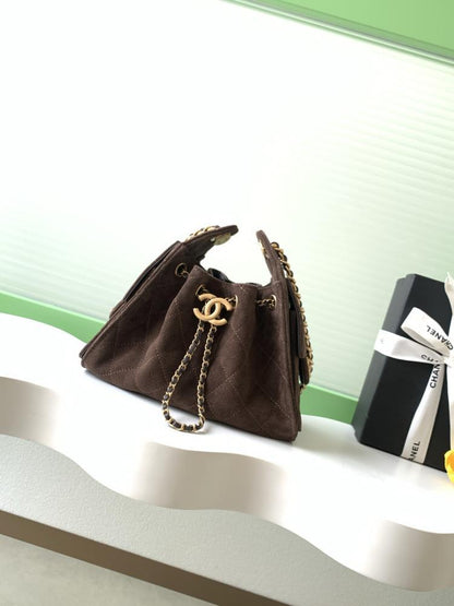 Leather Top Handle Bag