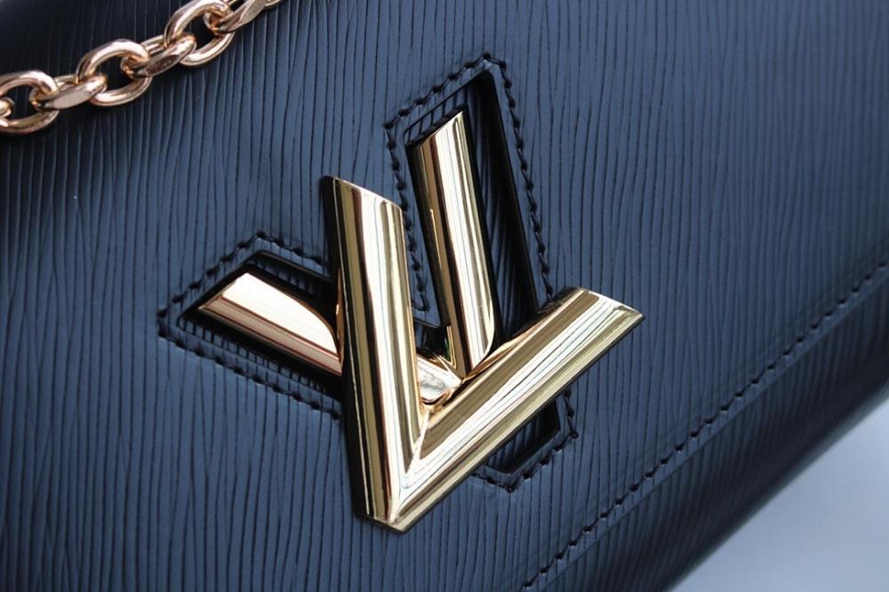 Twist Leather Crossbody Bag